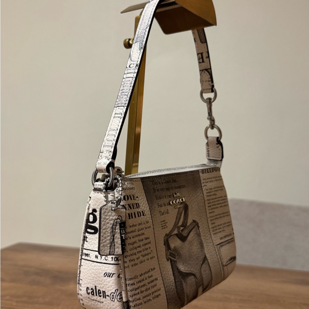 Coach Newspaper Print Nolita Vintage - Picture 3 of 7